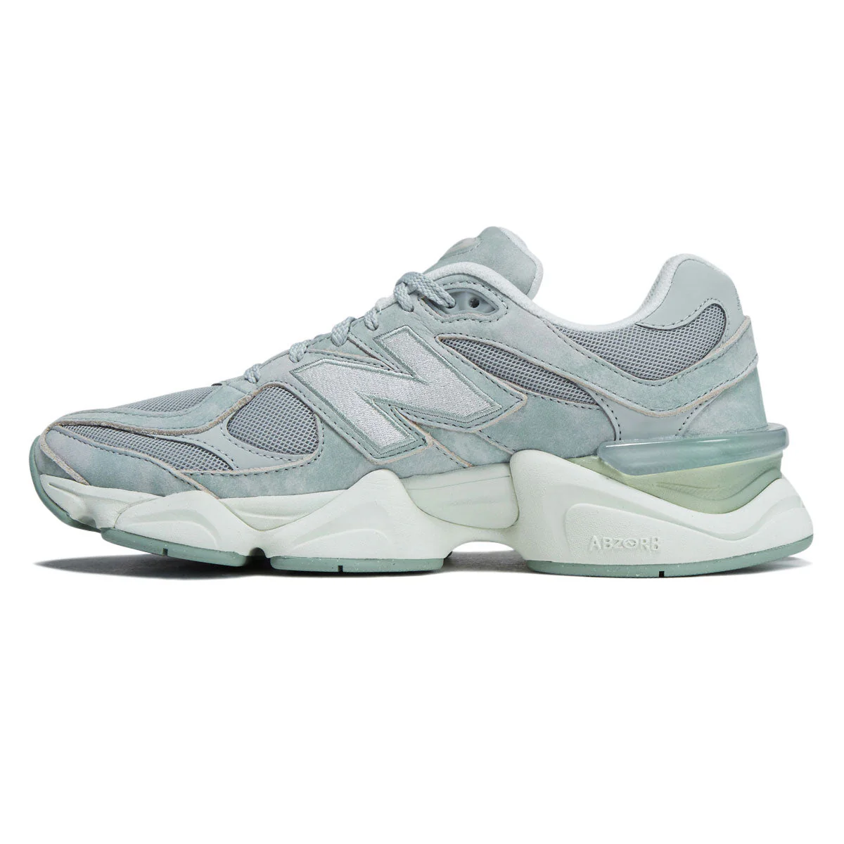 New Balance 9060 Shoes - Mosaic Green/Sea Salt - Image 2