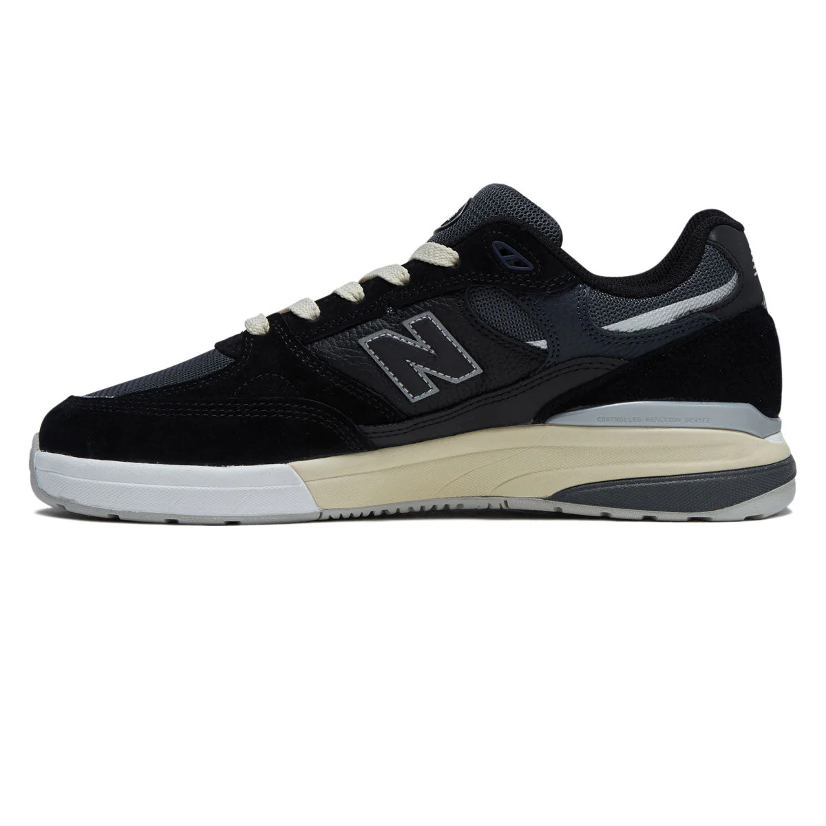 New Balance Andrew Reynolds 933 Wide Shoes - Black/Navy - Image 2