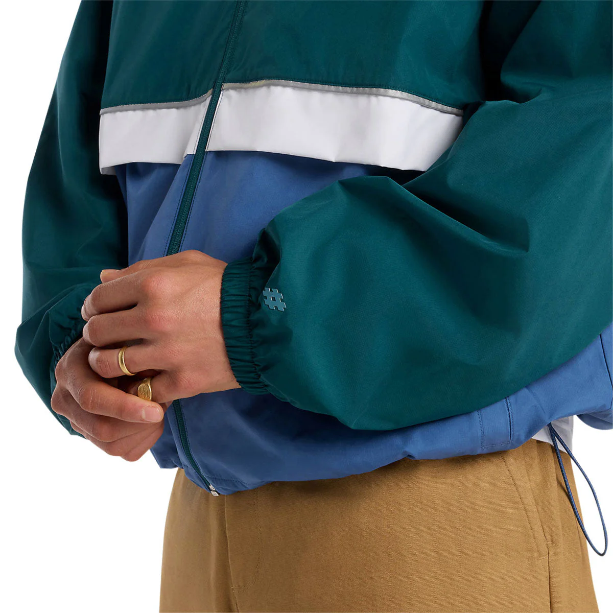 New Balance Numeric Archive Jacket - Medusa Green - Image 4