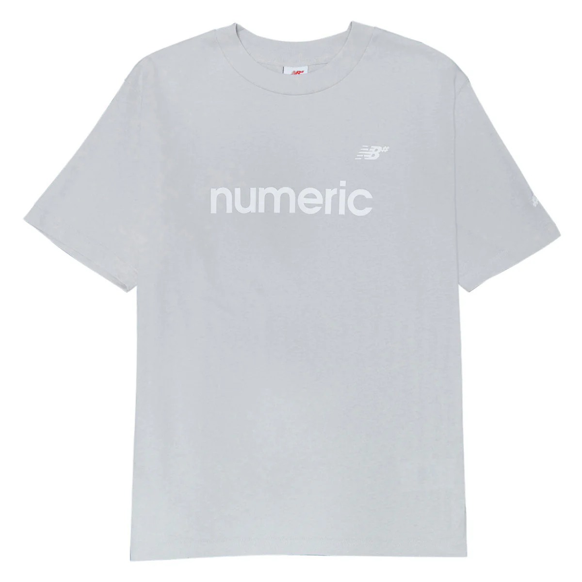 New Balance Numeric Cotton T-Shirt - Grey Matter