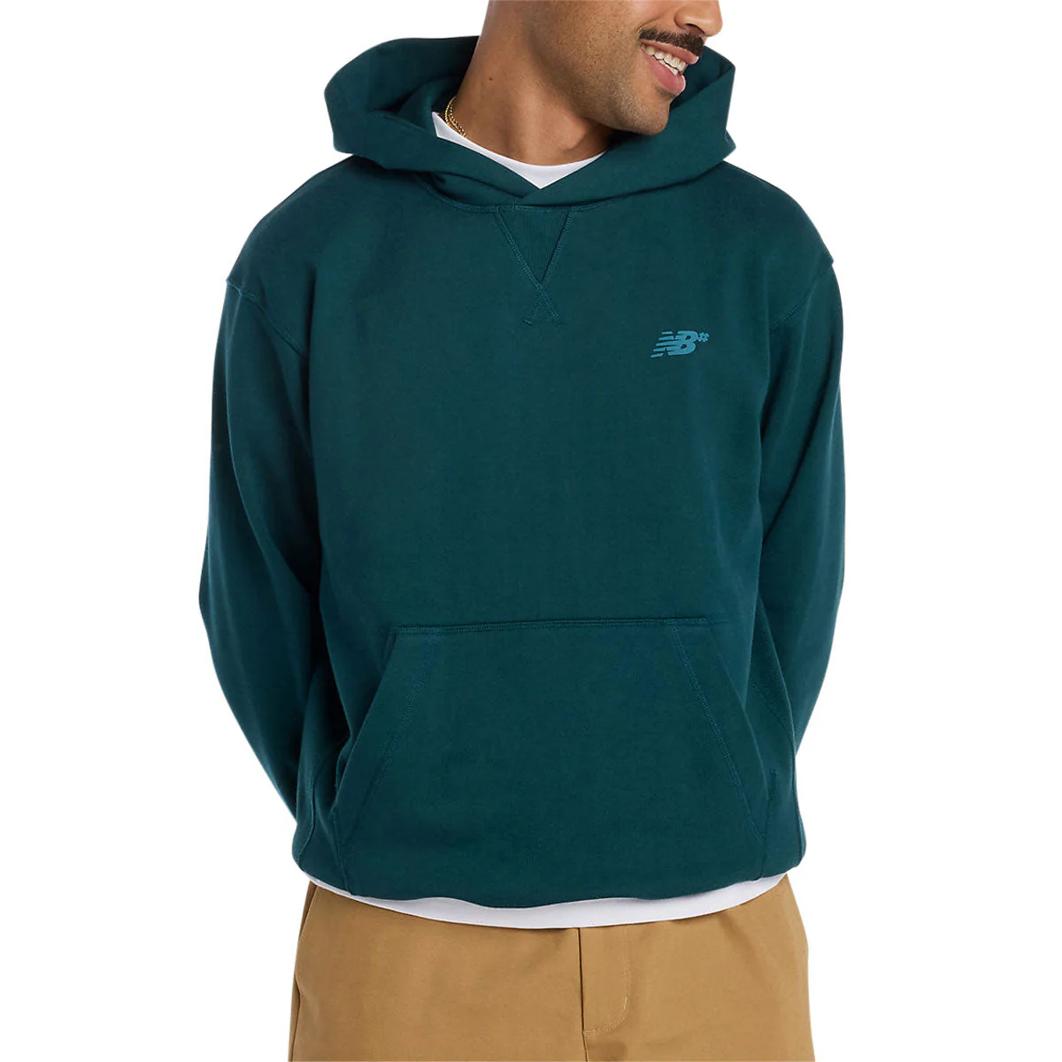 New Balance Numeric French Terry Hoodie - Medusa Green