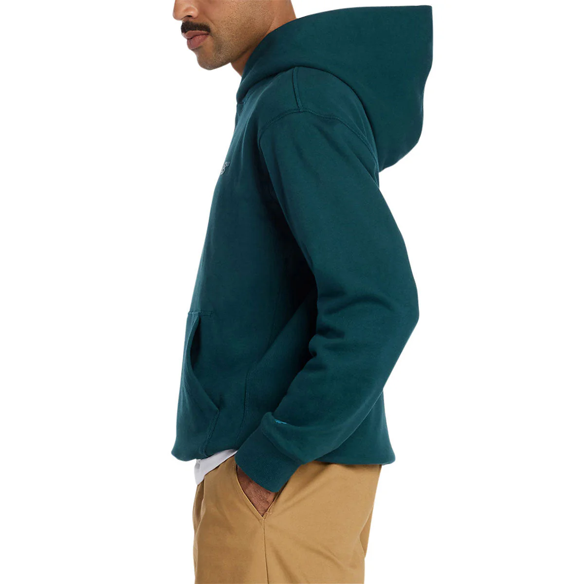 New Balance Numeric French Terry Hoodie - Medusa Green - Image 3