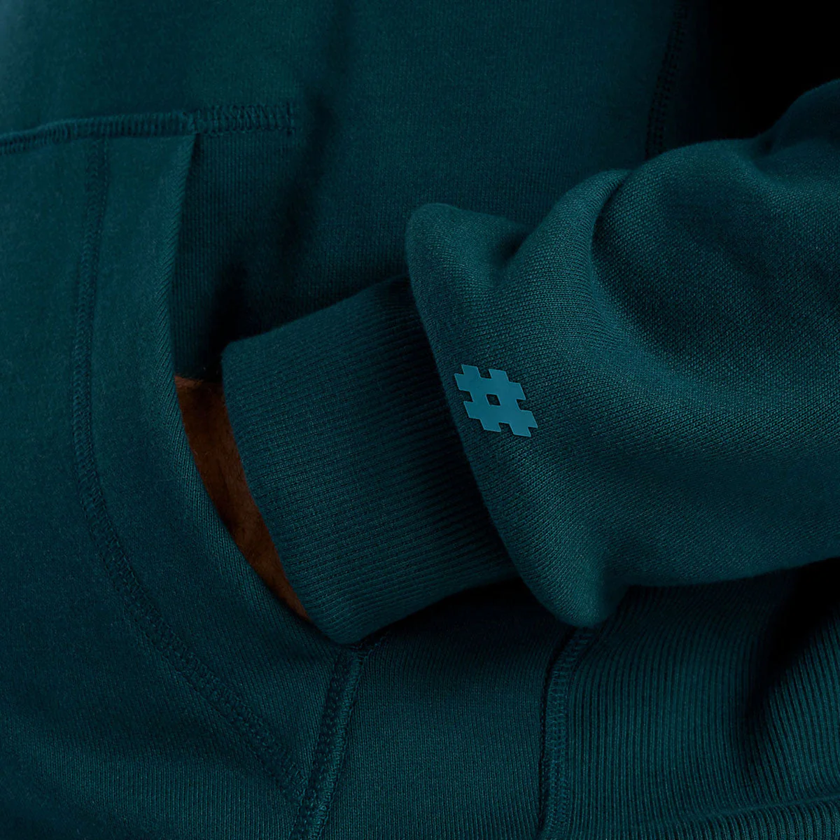 New Balance Numeric French Terry Hoodie - Medusa Green - Image 4