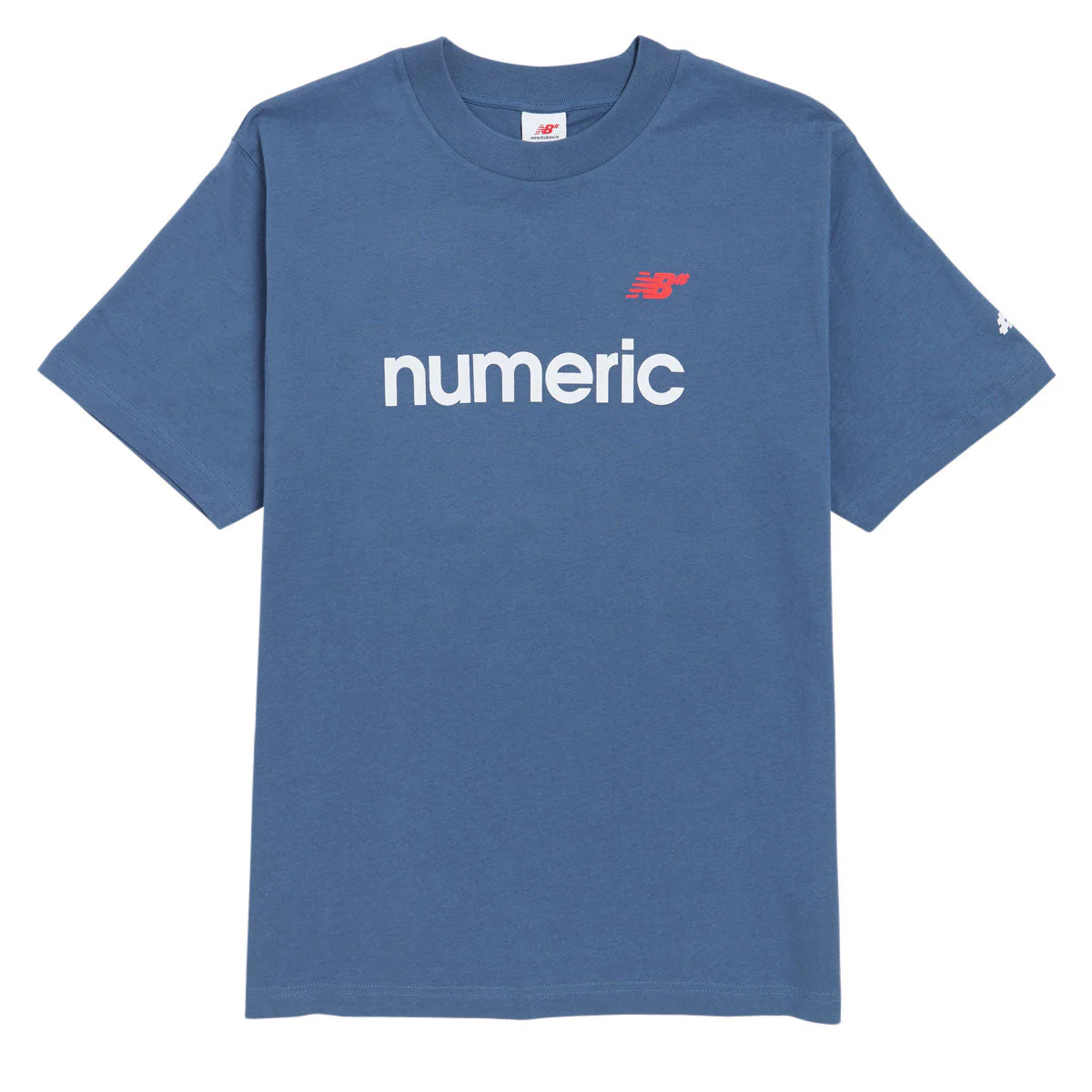 New Balance Numeric Linear Logo T-Shirt - Magic Blue