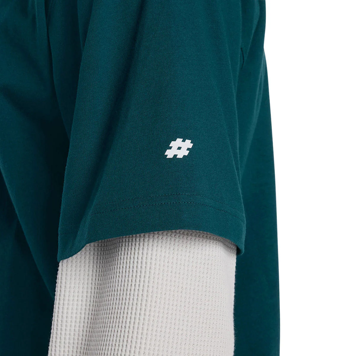 New Balance Numeric Linear Logo T-Shirt - Medusa Green - Image 5
