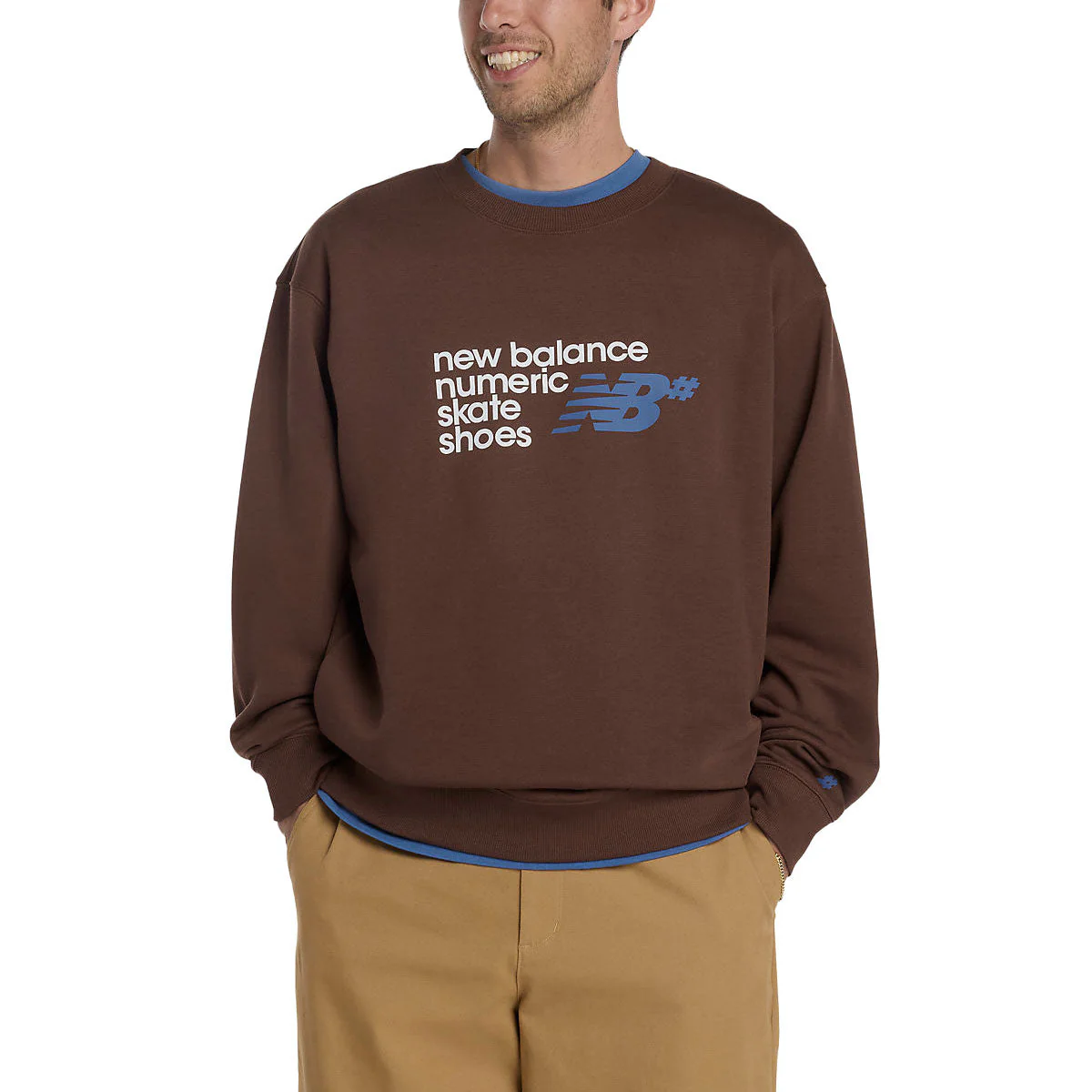 New Balance Numeric Logo Sweatshirt - Pumpernickel