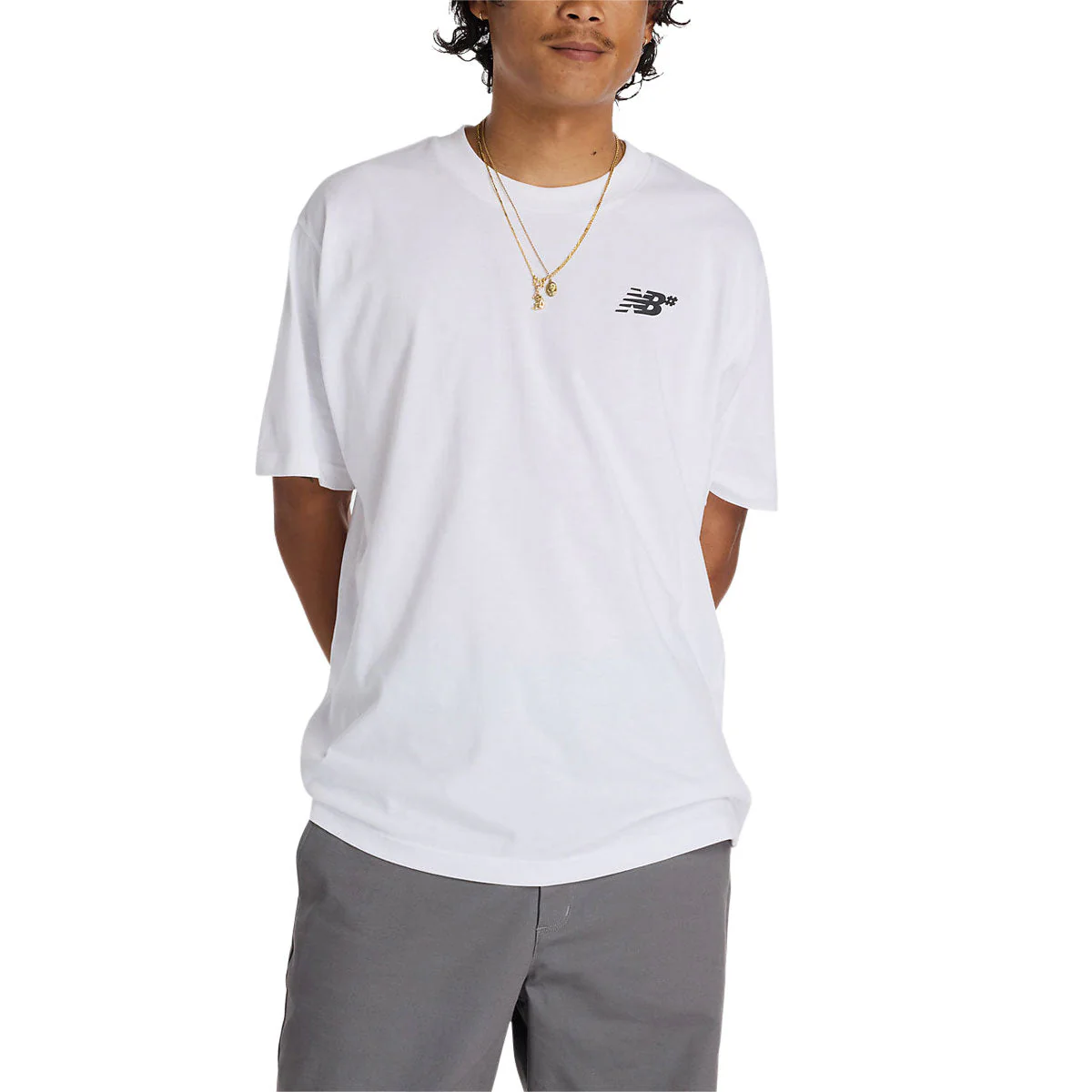New Balance Numeric Small Logo T-Shirt - White II - Image 2