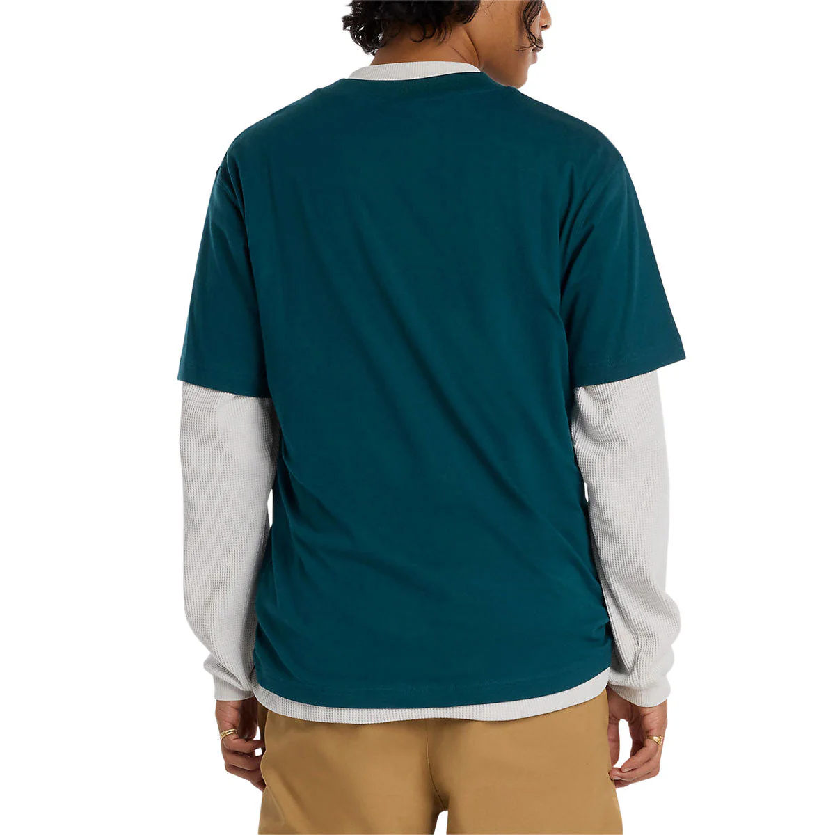 New Balance Numeric Stacked Graphic T-Shirt - Medusa Green - Image 3