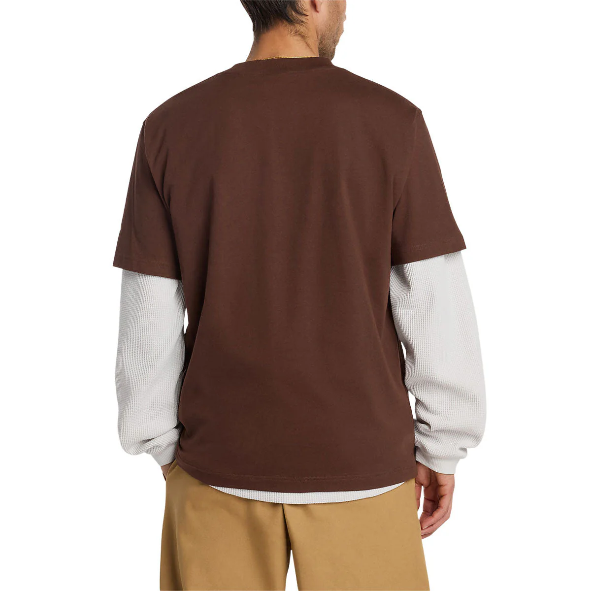 New Balance Numeric Stacked Graphic T-Shirt - Pumpernickel - Image 3