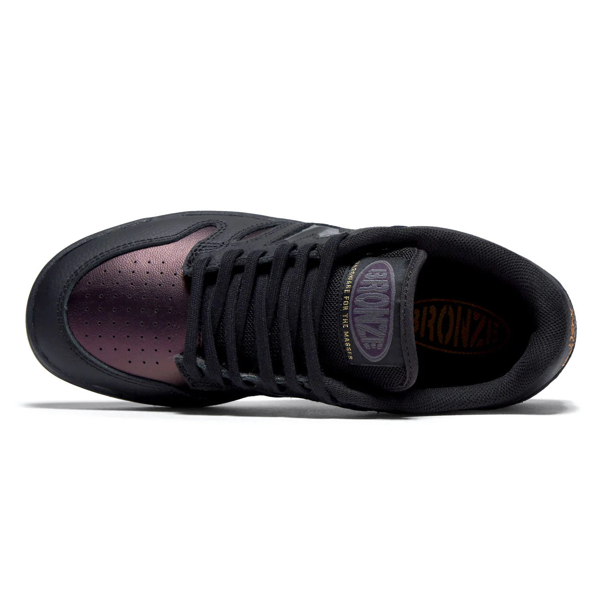 New Balance x Bronze 56k 480 Shoes - Black/Black - Image 3