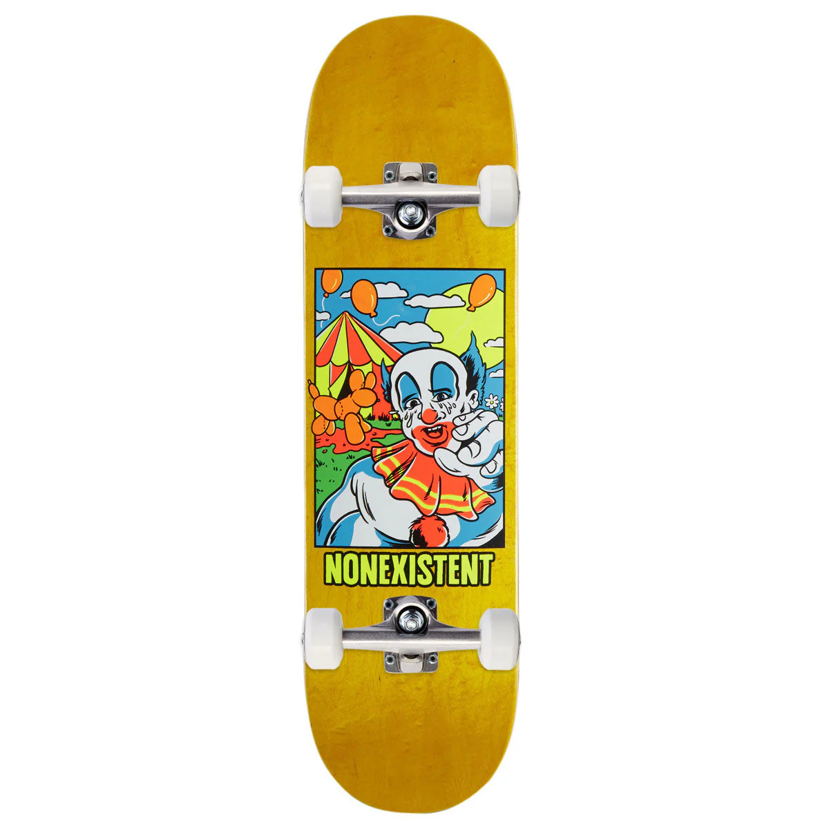 Nonexistent Clown Skateboard Complete - 8.375"