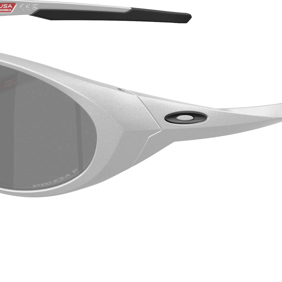 Oakley Eye Jacket Redux Sunglasses - Silver/PRIZM Black Polarized Lens - Image 5