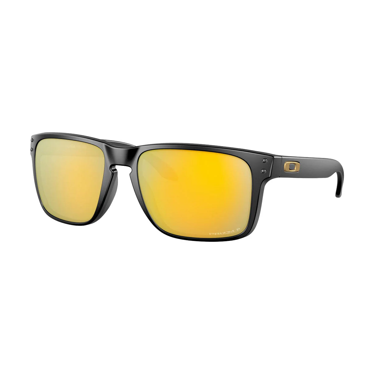 Oakley Holbrook XL Sunglasses - Matte Black/PRIZM 24k Polarized Lens - Image 2