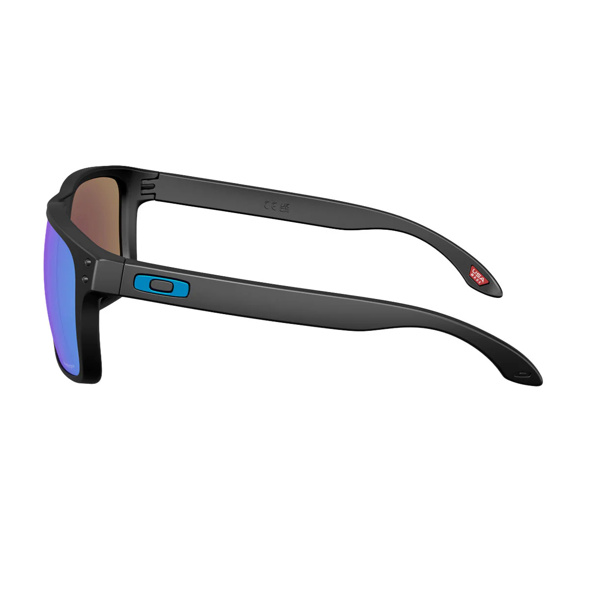 Oakley Holbrook XXL Sunglasses - Matte Black/PRIZM Sapphire Lens - Image 3