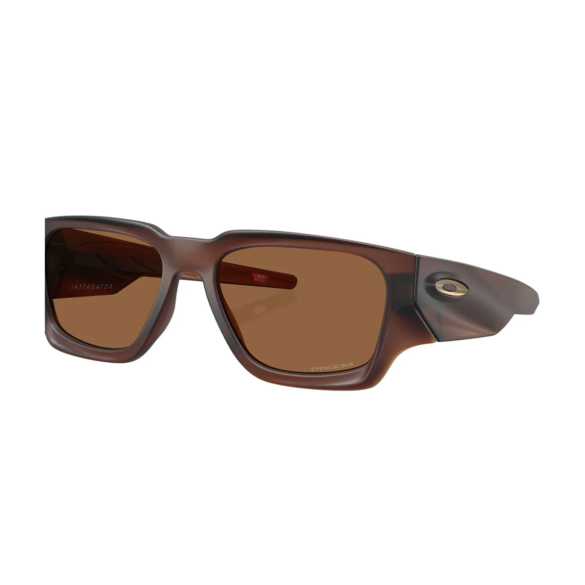 Oakley Instagator Sunglasses - Matte Rootbeer/PRIZM Bronze Lens - Image 2