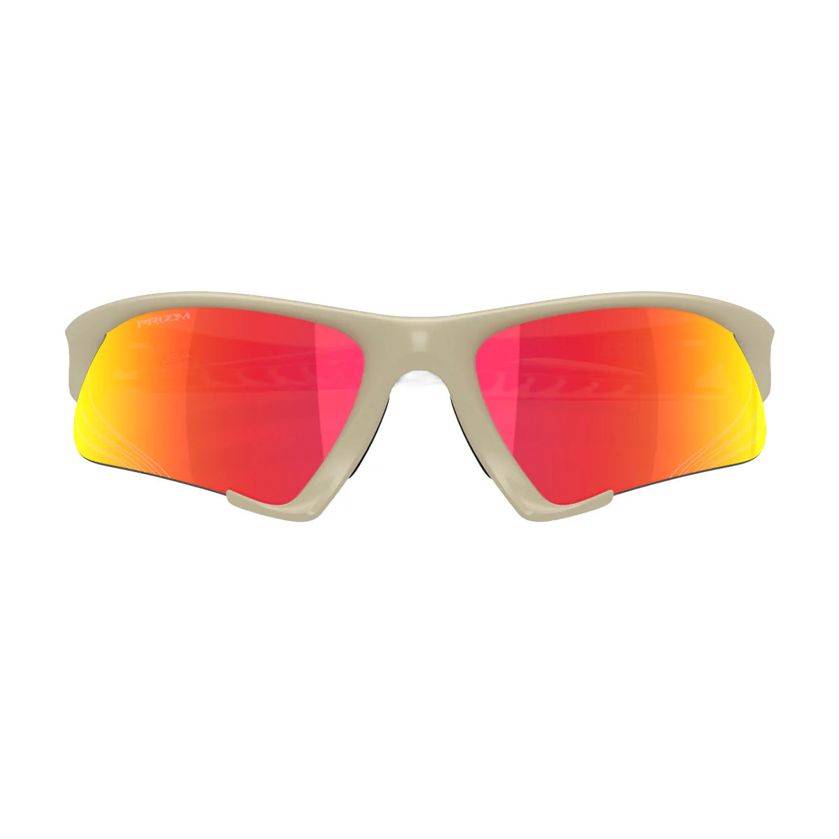 Oakley Suture Jacket Sunglasses - Matte Sand/PRIZM Ruby Lens - Image 4