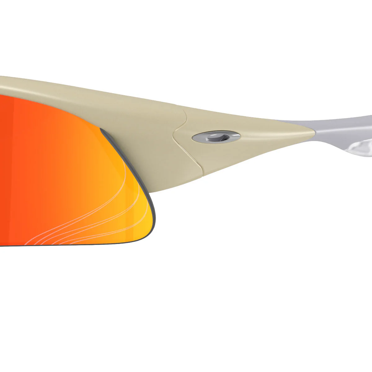 Oakley Suture Jacket Sunglasses - Matte Sand/PRIZM Ruby Lens - Image 5