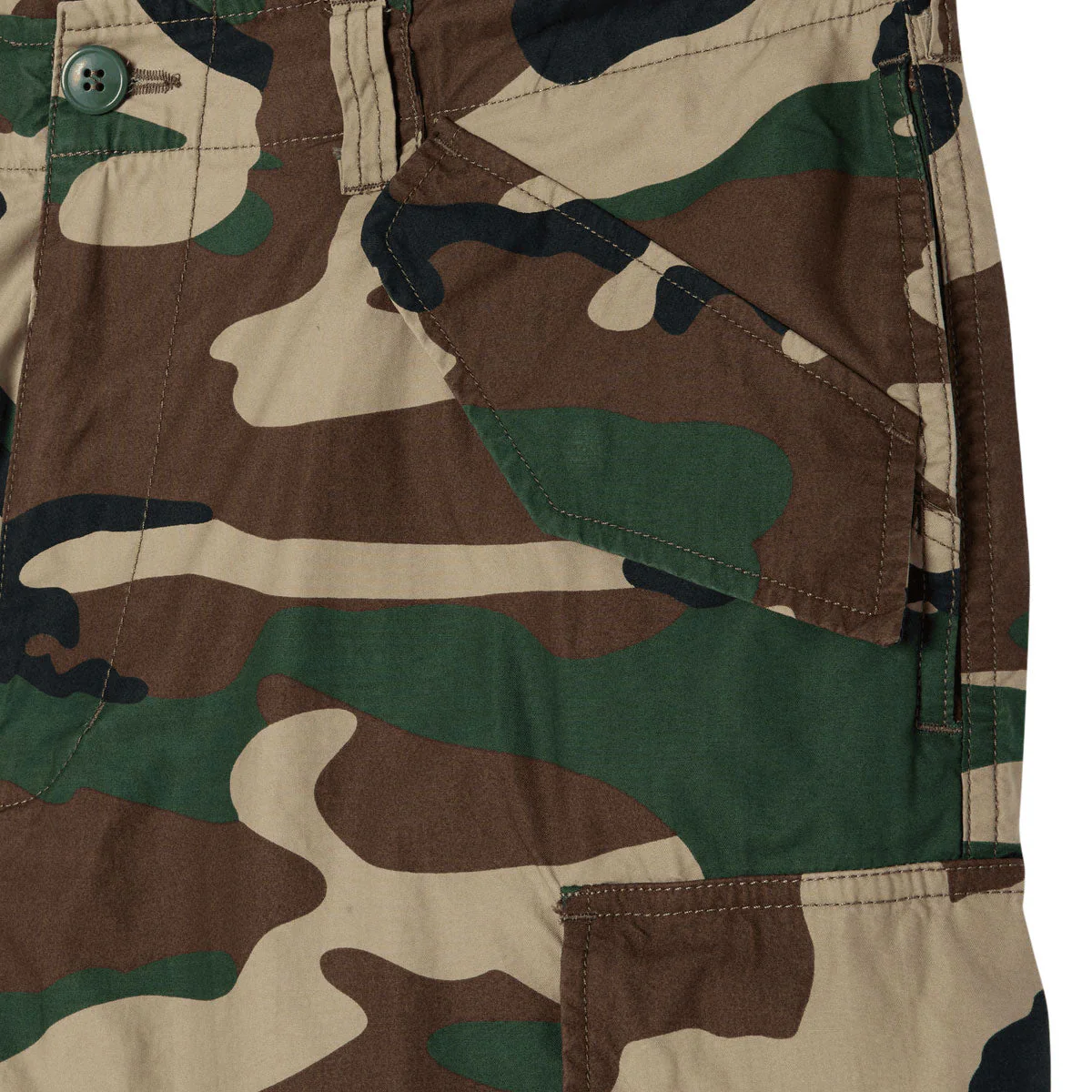 Obey Baggy Cargo Pants - Field Camo - Image 3