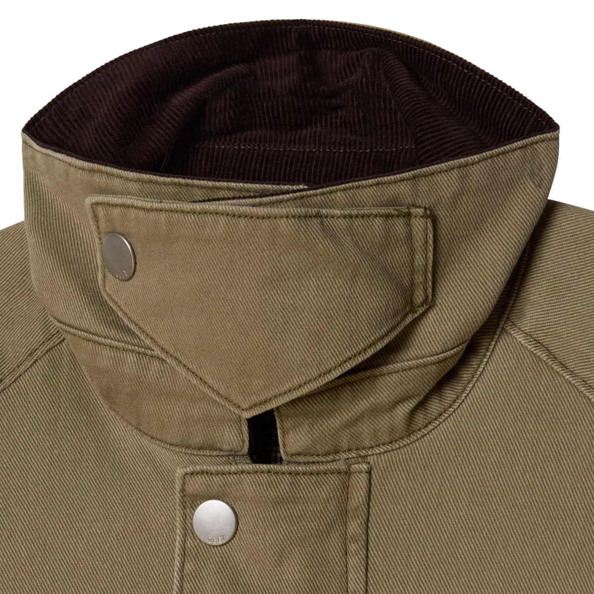 Obey Caden Work Jacket - Mermaid Faded Wash - Image 5