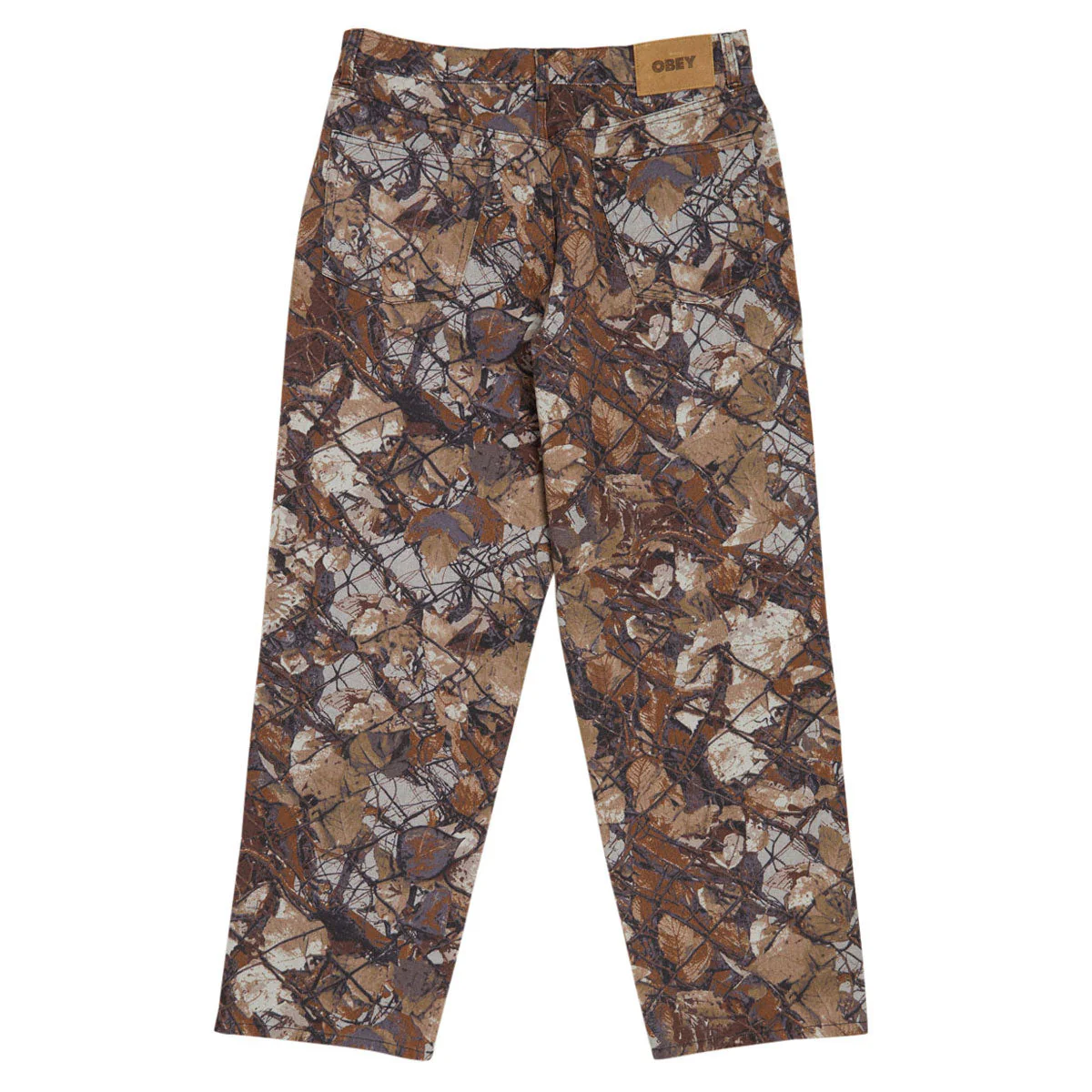 Obey Classic Baggy Denim Jeans - Fence Camo Multi - Image 2
