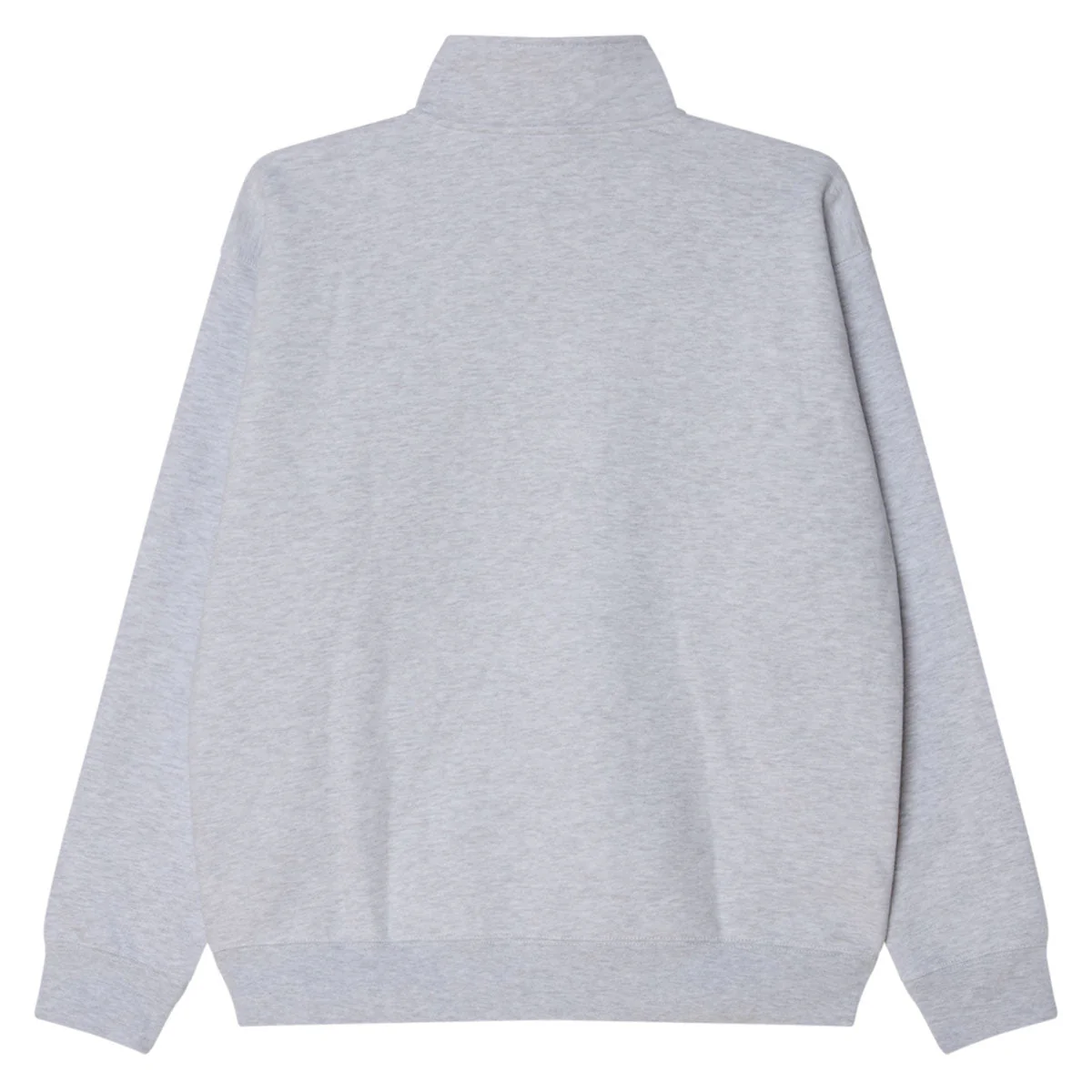 Obey Established Works Bold Mock Sweatshirt - Ash Grey - Image 2