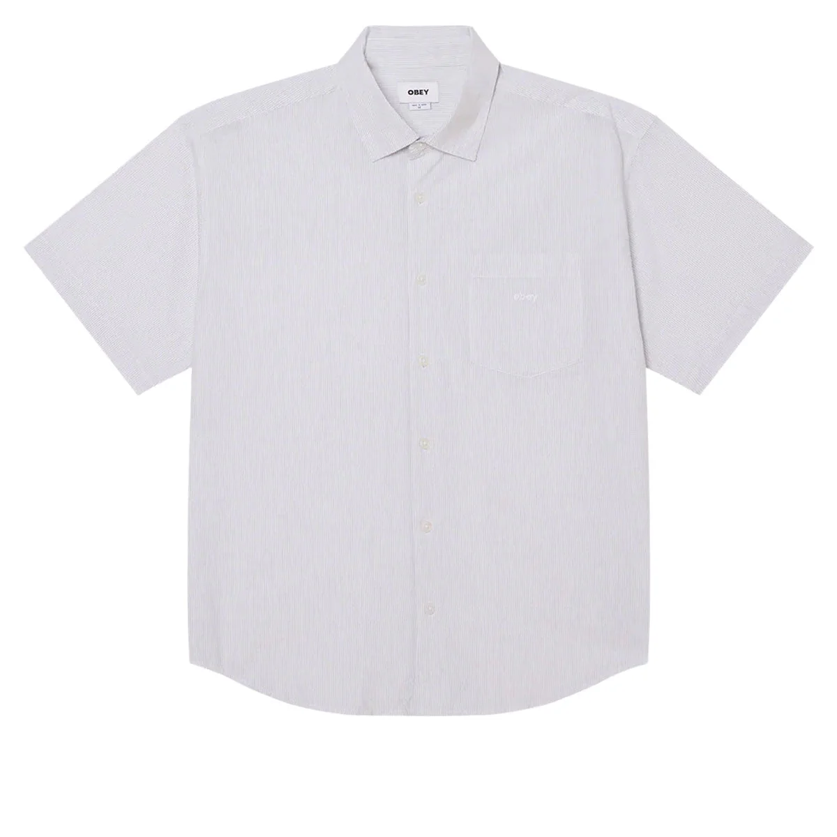 Obey Jamie Woven Shirt - White Multi
