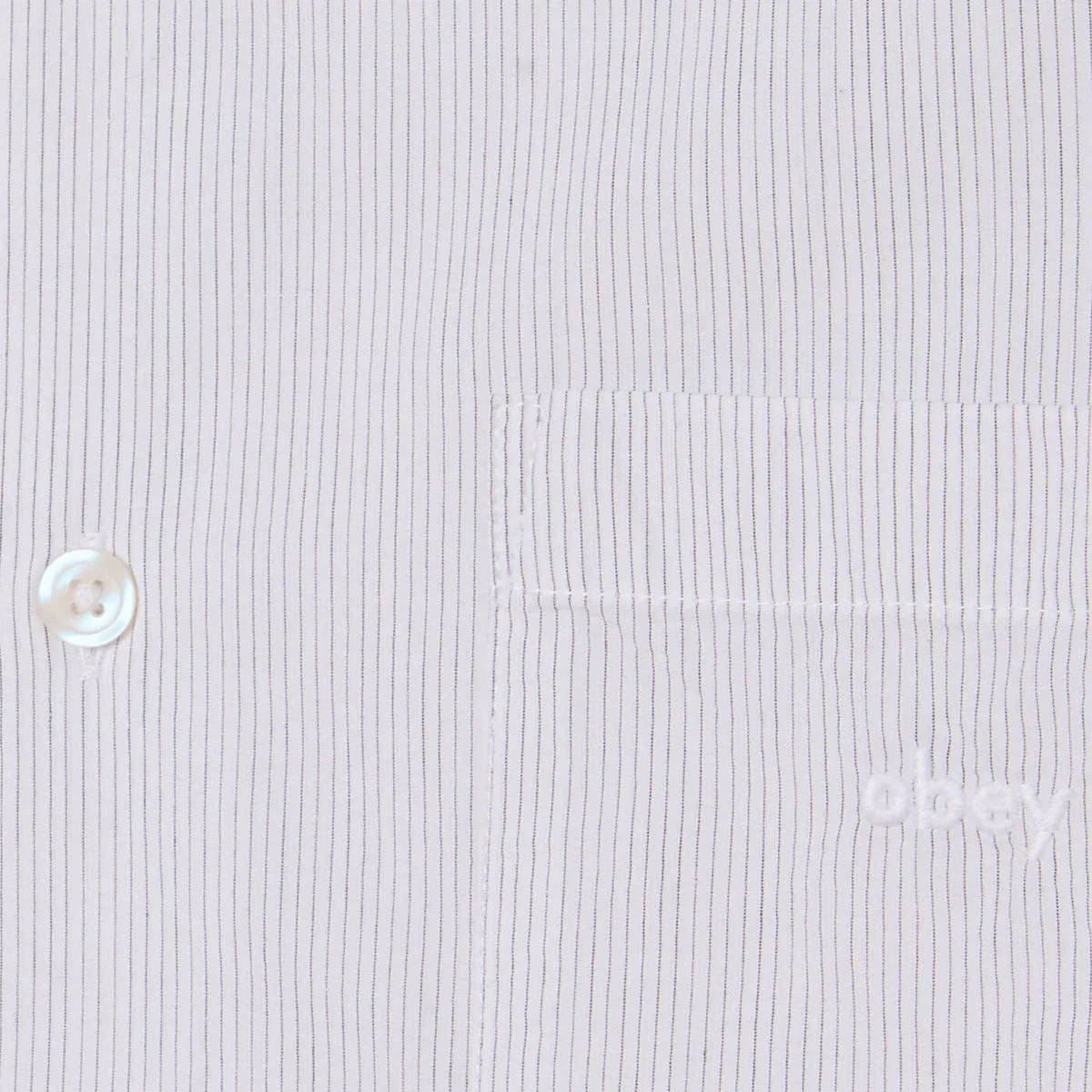 Obey Jamie Woven Shirt - White Multi - Image 3