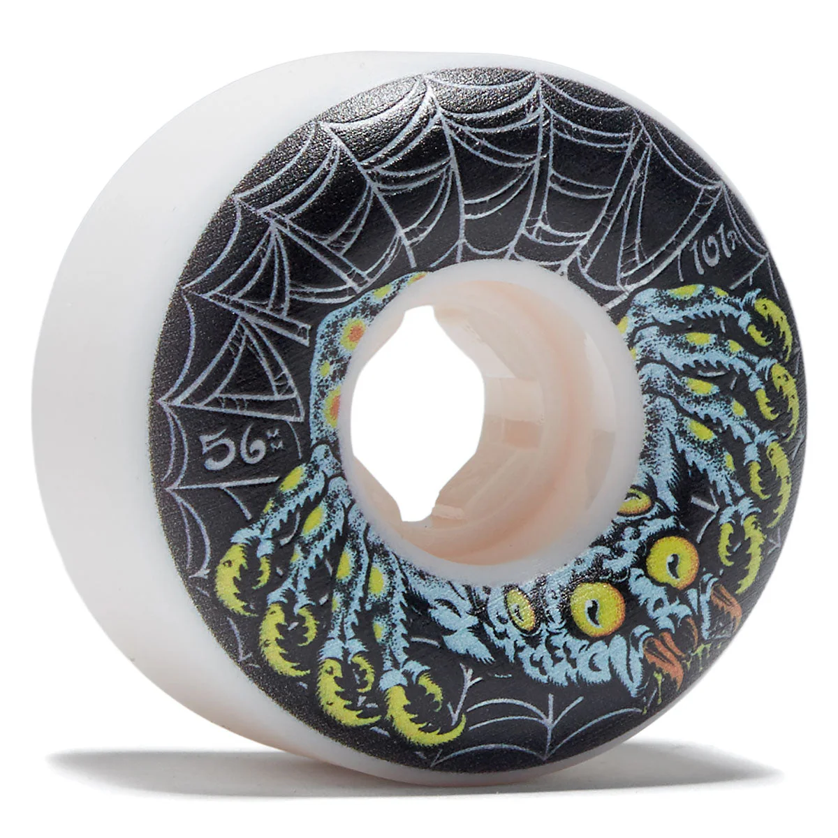 OJ Eric Dressen Spider Elite Chubbies 101a Skateboard Wheels - White - 56mm