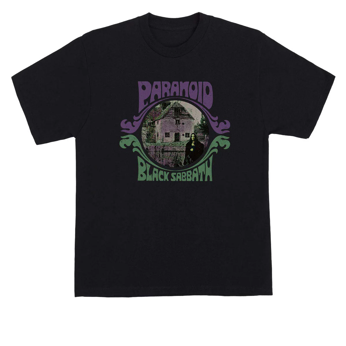 OJ x Black Sabbath Paranoid Witch T-Shirt - Black