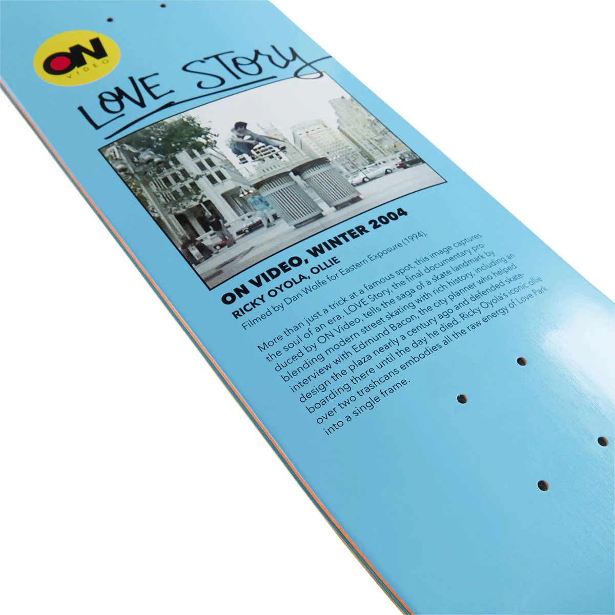 On Video Love Story Skateboard Deck - 8.50" - Image 3