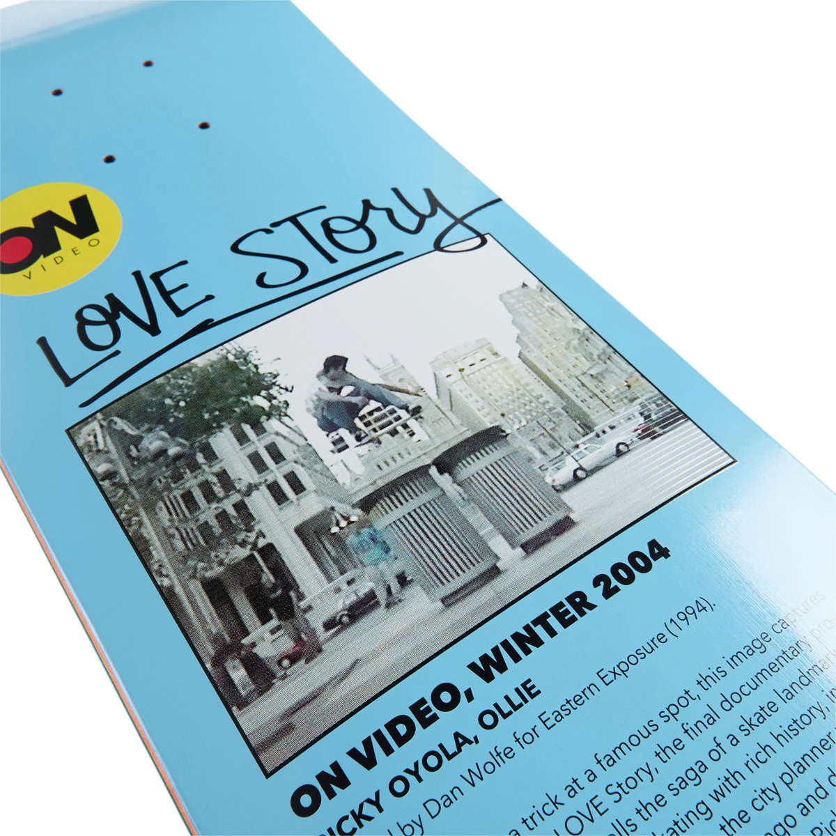 On Video Love Story Skateboard Deck - 8.50" - Image 4