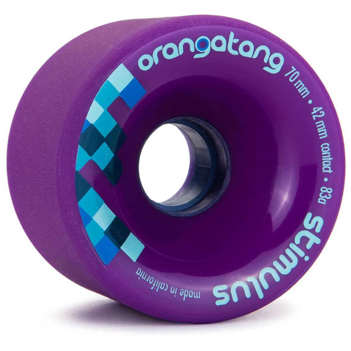 Orangatang Stimulus Freeride 83a Longboard Wheels - Purple - 70mm