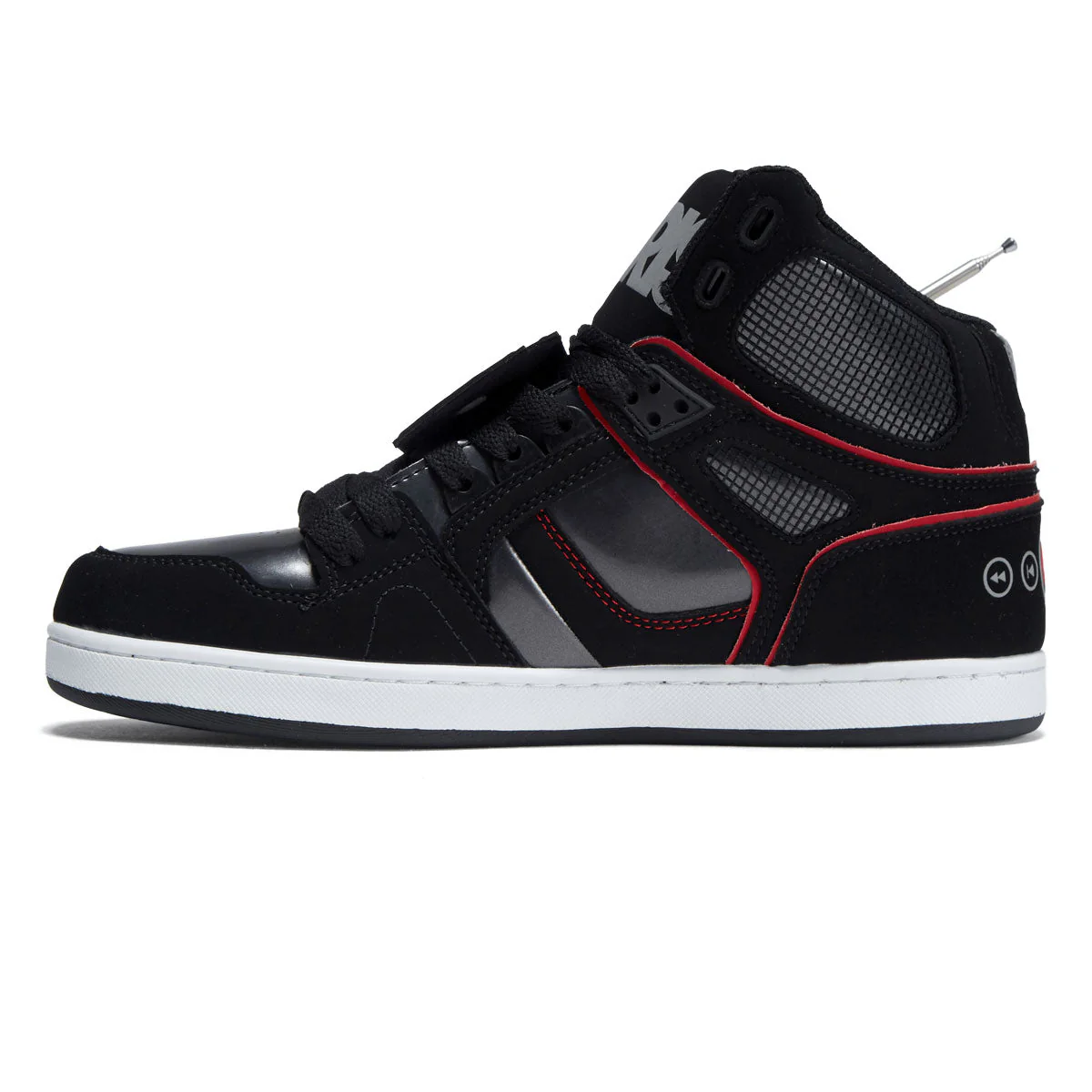 Osiris NYC 83 CLK Shoes - Black/Red/Boombox - Image 2