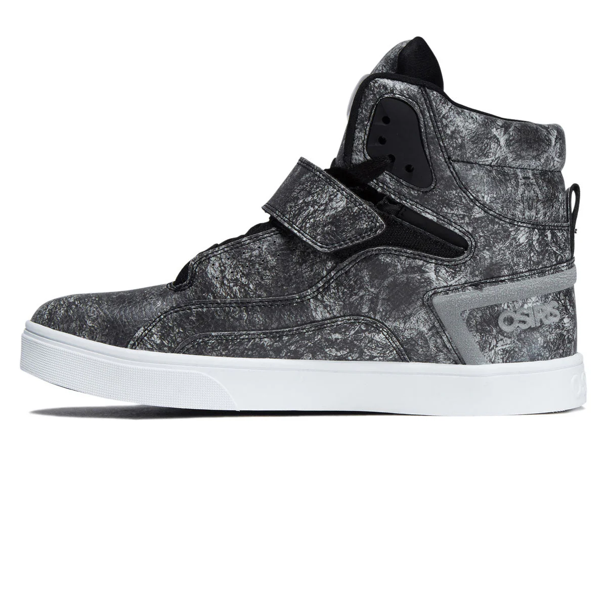 Osiris Rize Ultra Shoes - Black/Crack/White - Image 2