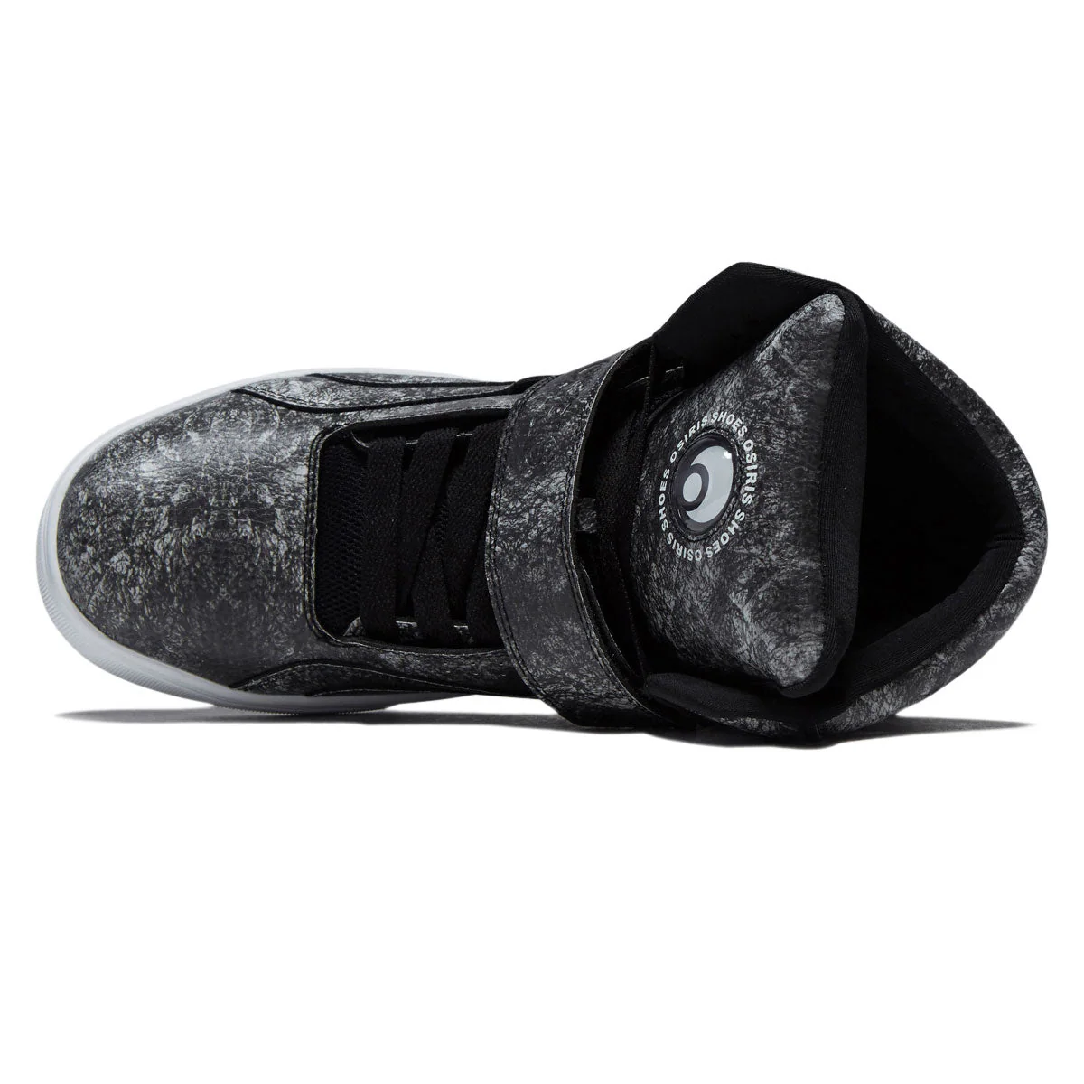 Osiris Rize Ultra Shoes - Black/Crack/White - Image 3