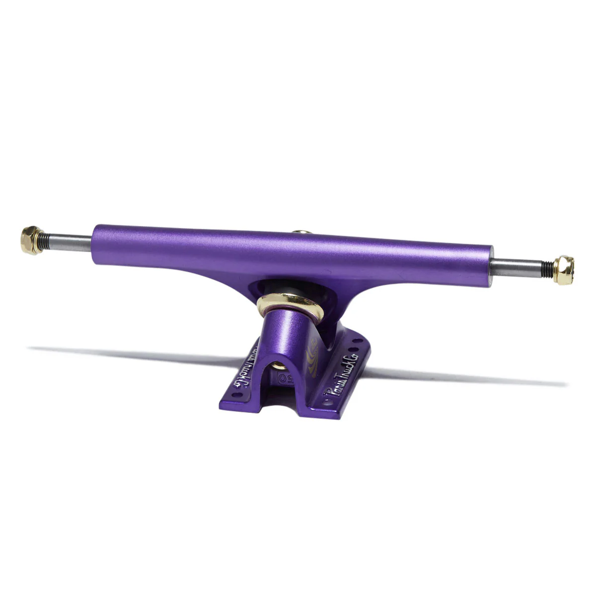 Paris V3 Hollow Lites 180mm 50 Degree Longboard Trucks - Purple Satin - Image 2