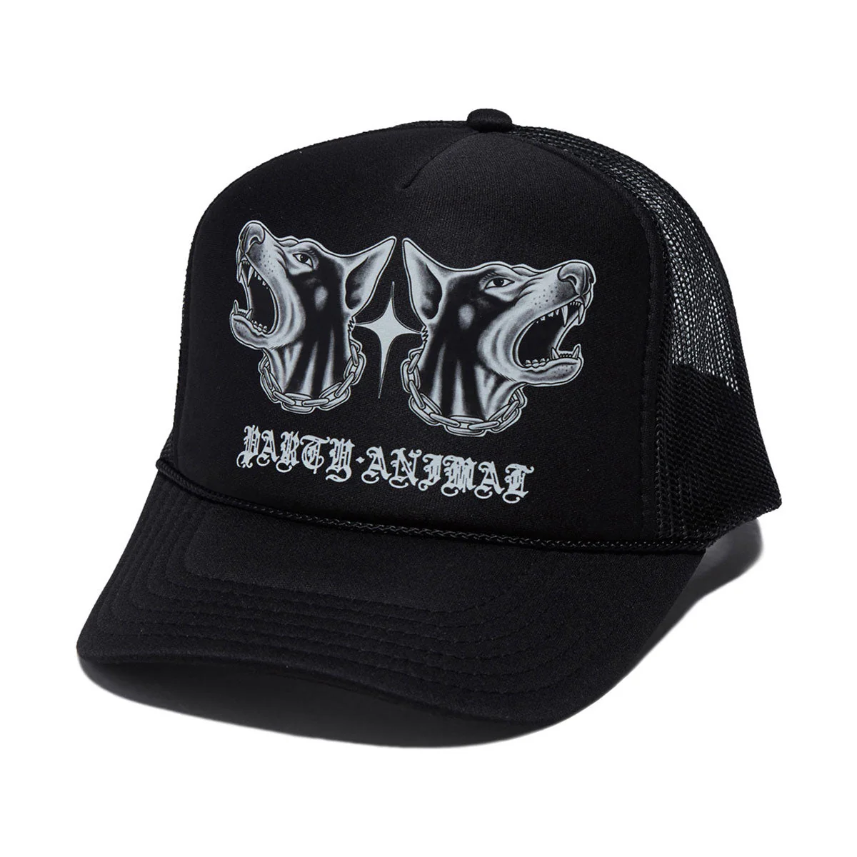 Party Animal x Tim Hendricks Doberman Trucker Hat - Black