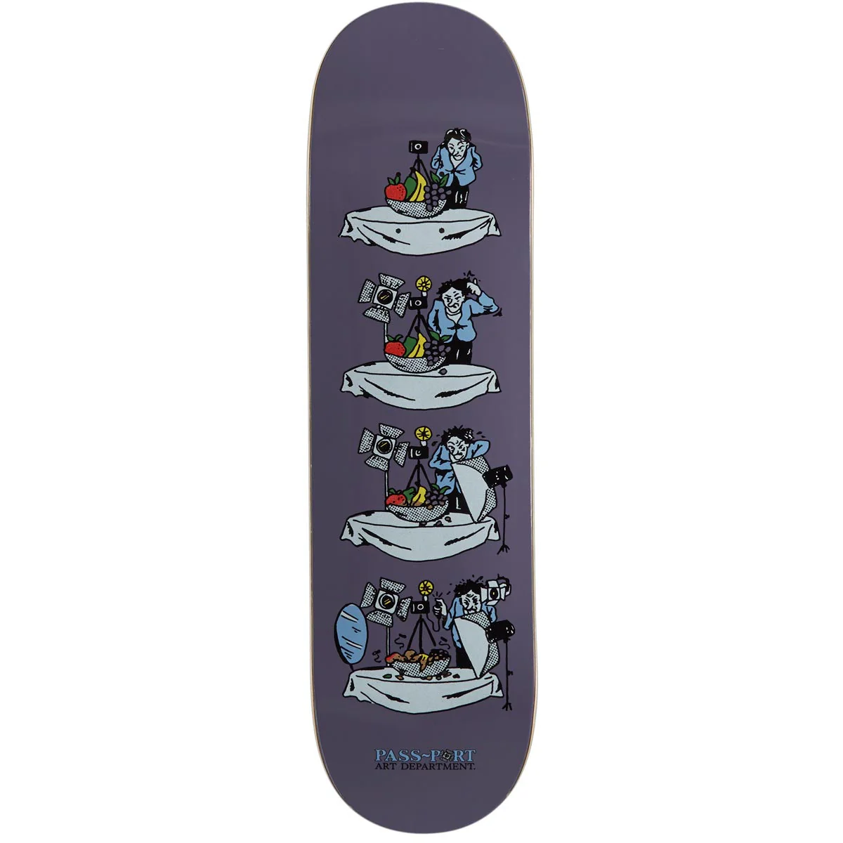 Passport Art Dept Series Set Dress Skateboard Deck - 8.50"