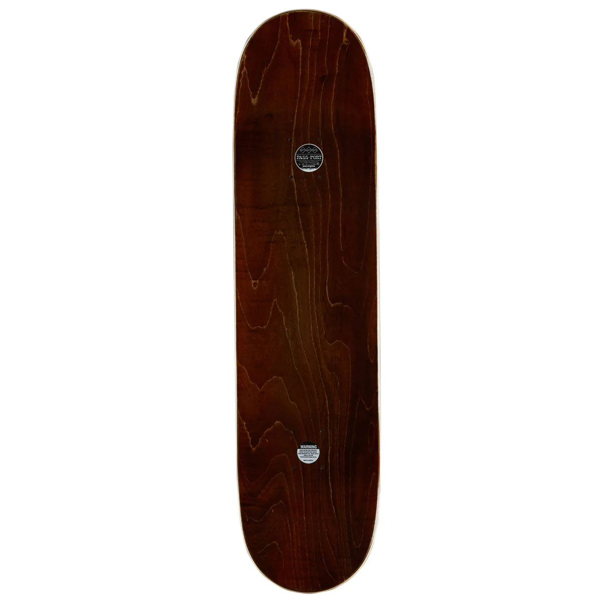 Passport Heaven & Hell Series Deeds Not Creeds Skateboard Complete - 8.125" - Image 2