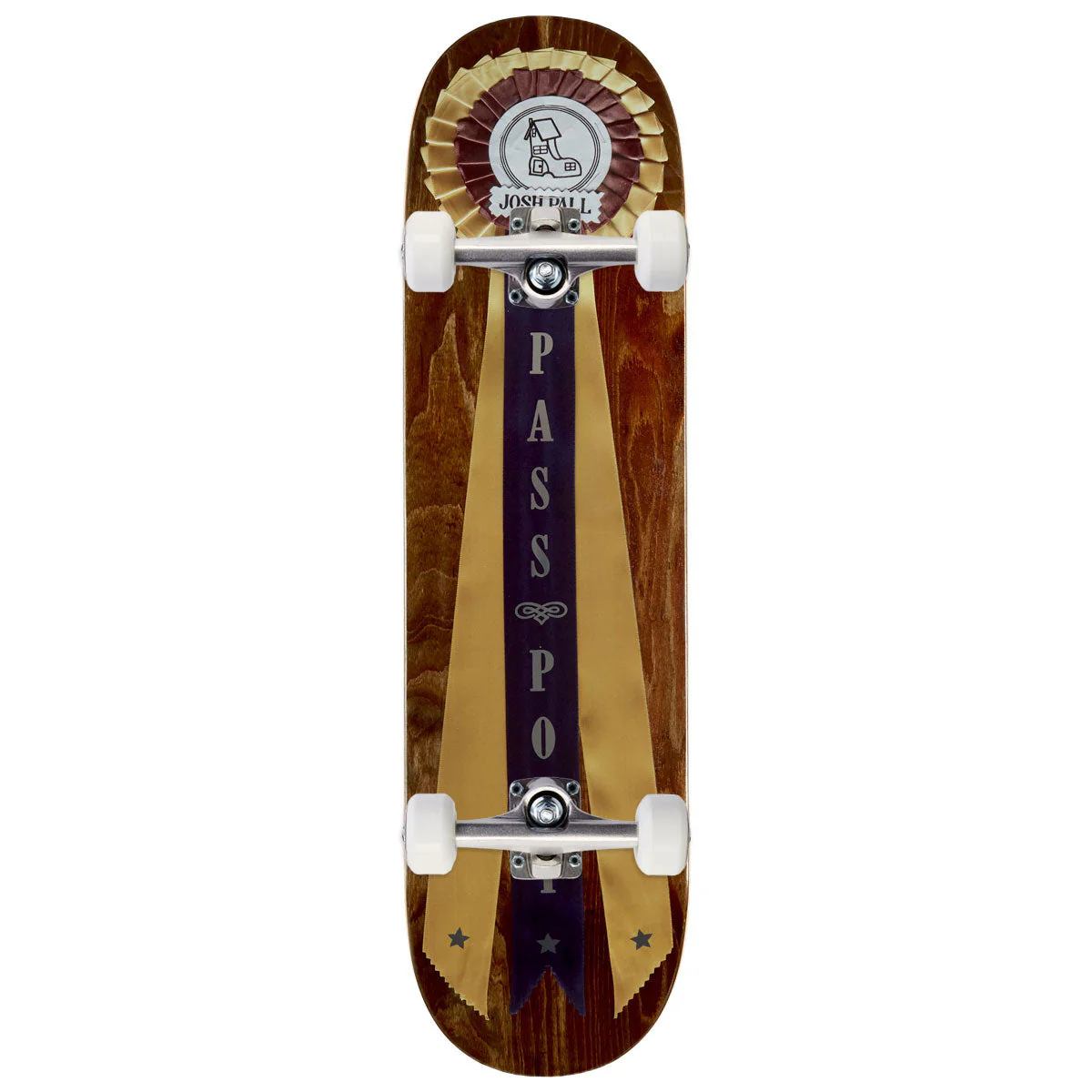 Passport Rosette Series Josh Skateboard Complete - 8.375"