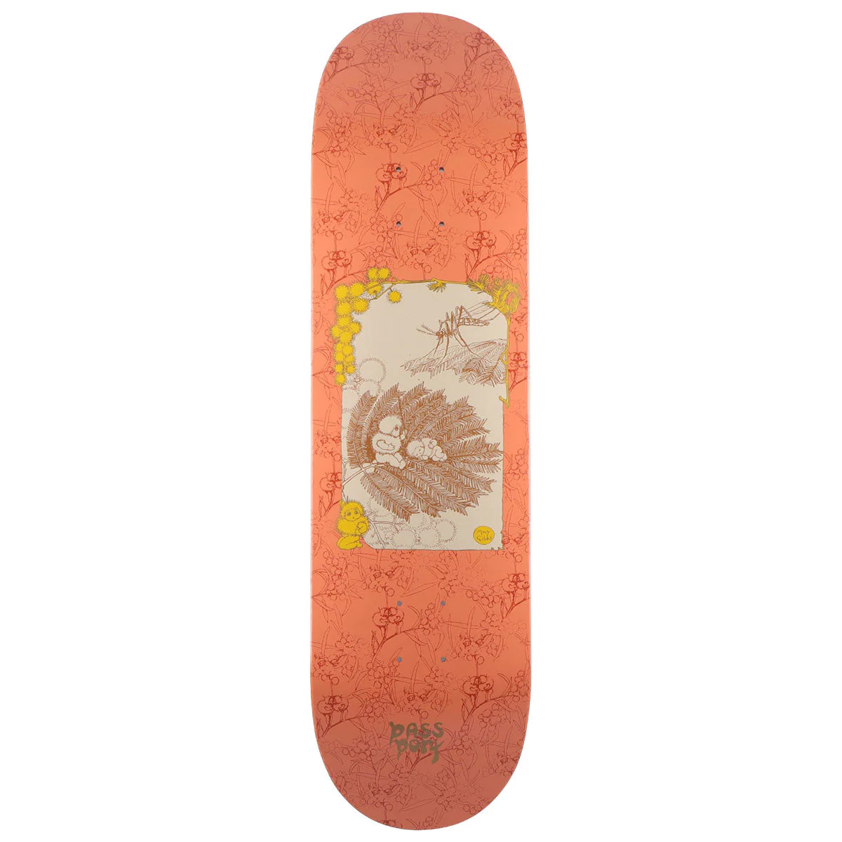 Passport x May Gibbs Wattle Baby Skateboard Deck - 8.375"