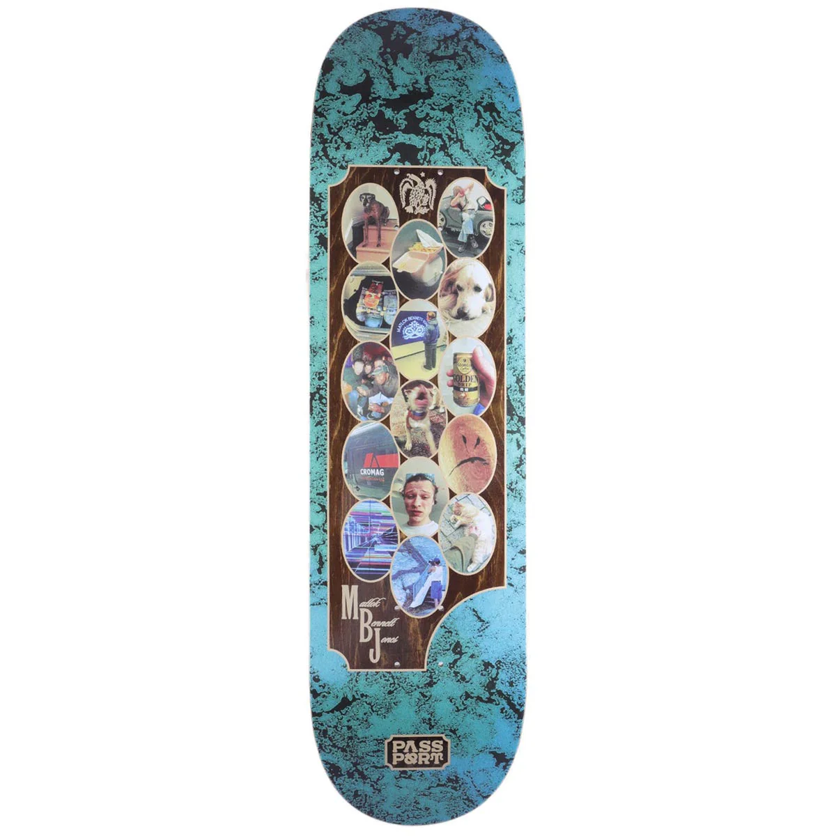 Passport Yearbook Matlok Skateboard Deck - 8.25"