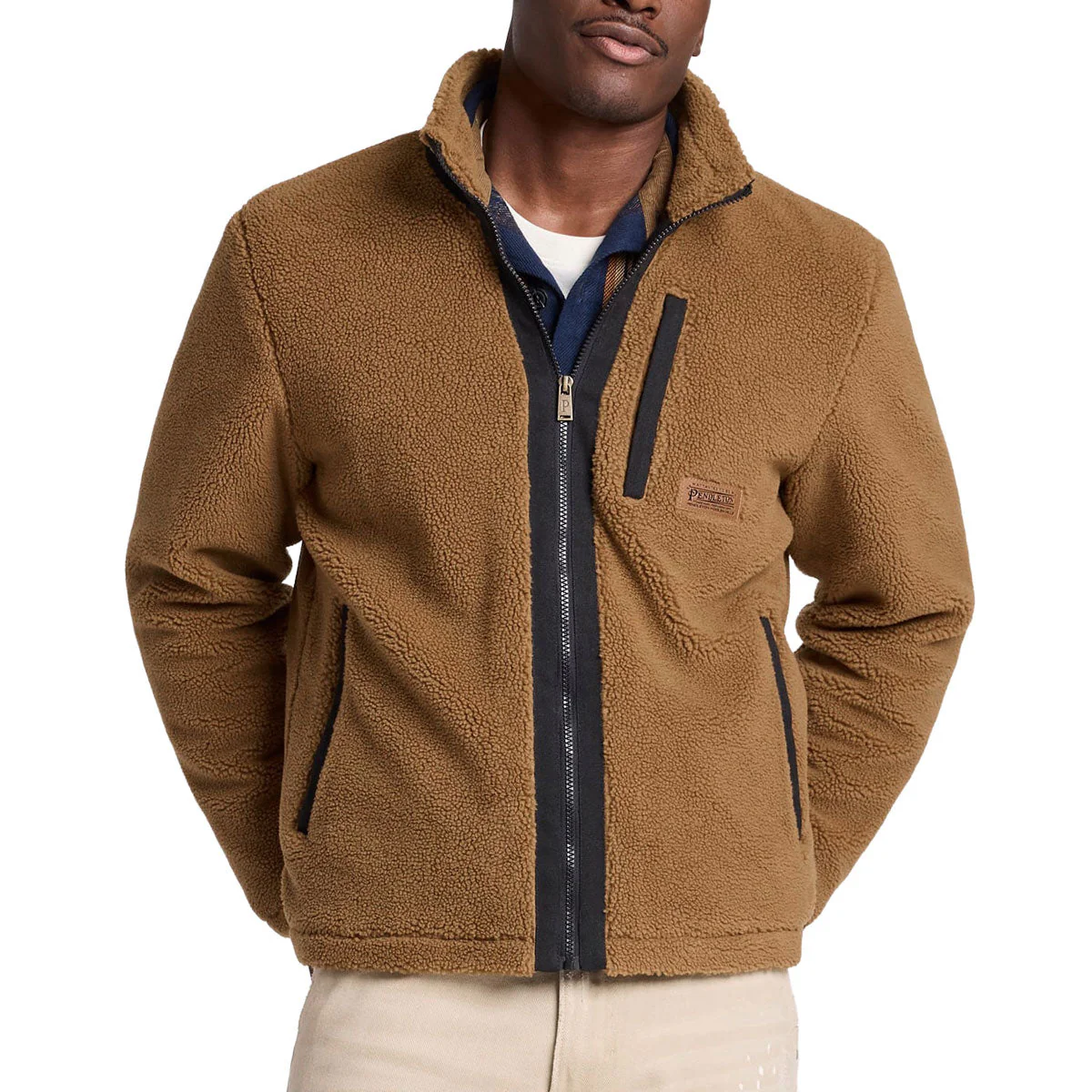 Pendleton Tahuya Range Fleece Jacket - Bronze Autumn Star