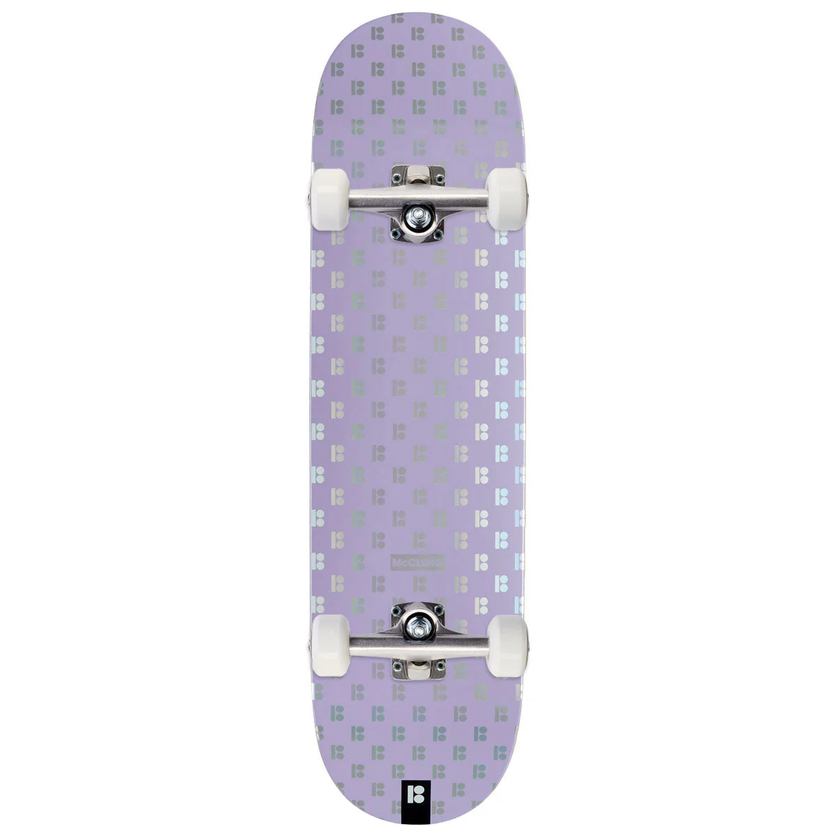 Plan B Lew Holographic Mcclung Skateboard Complete - 8.25"