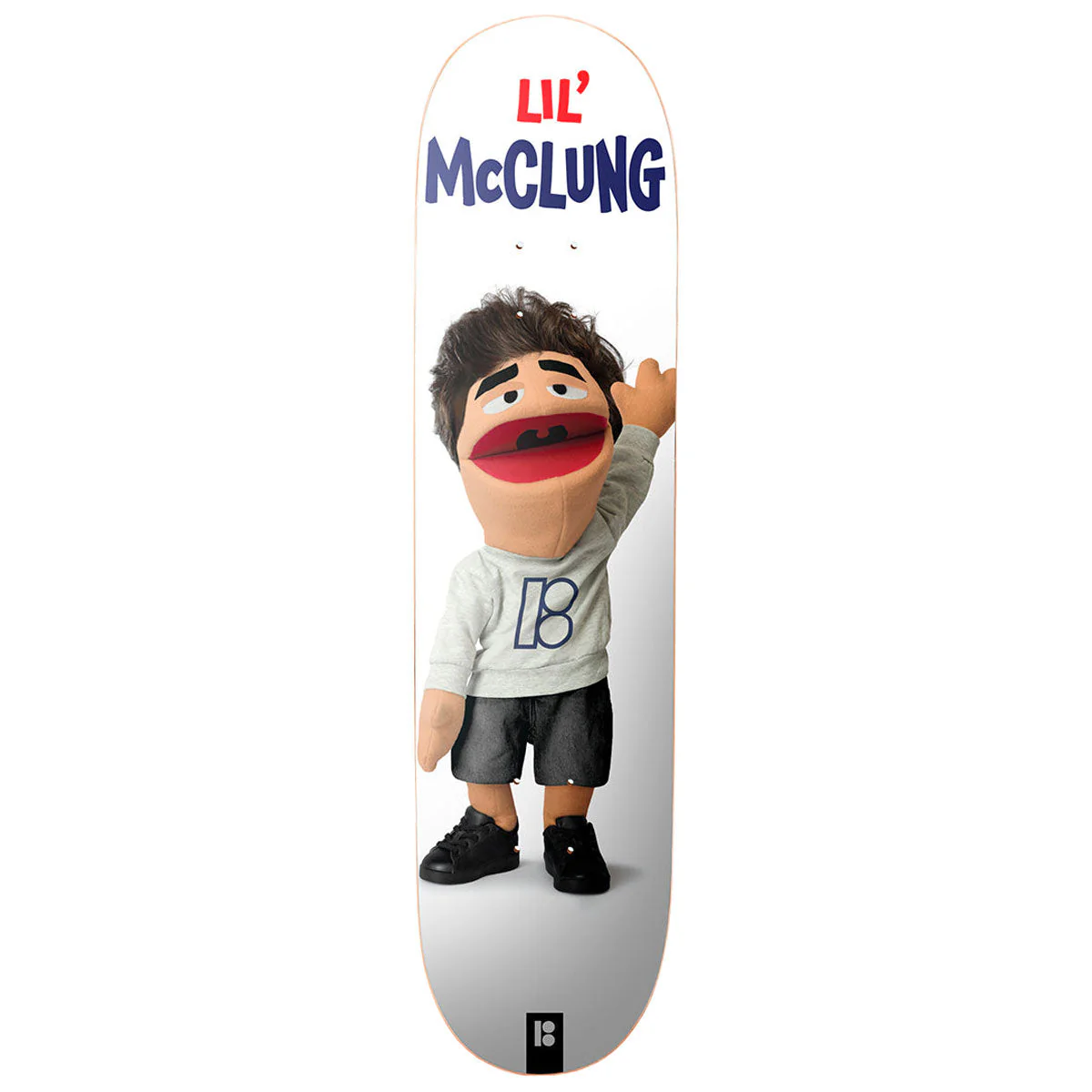 Plan B Lil Buddies McClung Twin Skateboard Deck - 8.25"