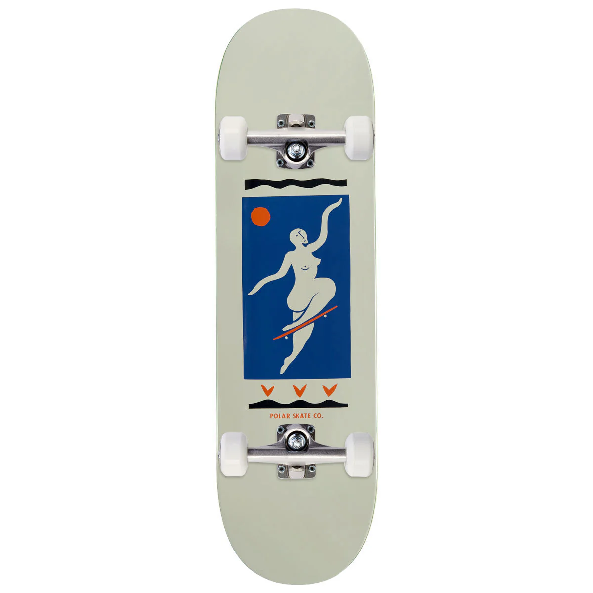 Polar Aaron Herrington Pumping Iron Skateboard Complete - 8.50" - Image 3