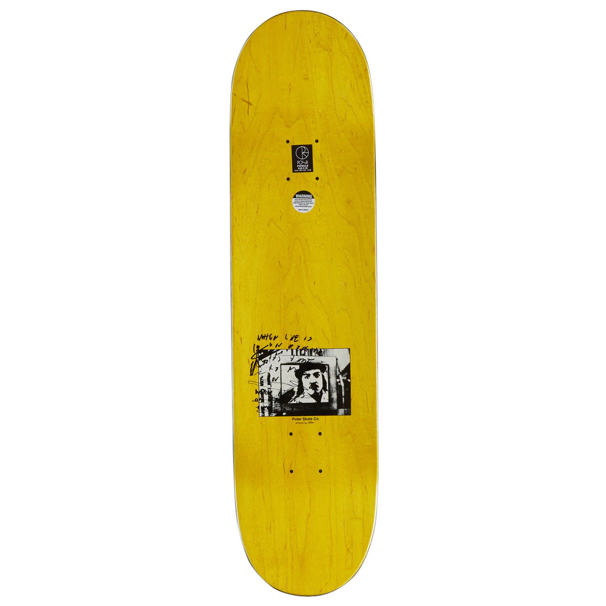 Polar Alv Markisches Museum Skateboard Deck - 8.25" - Image 2