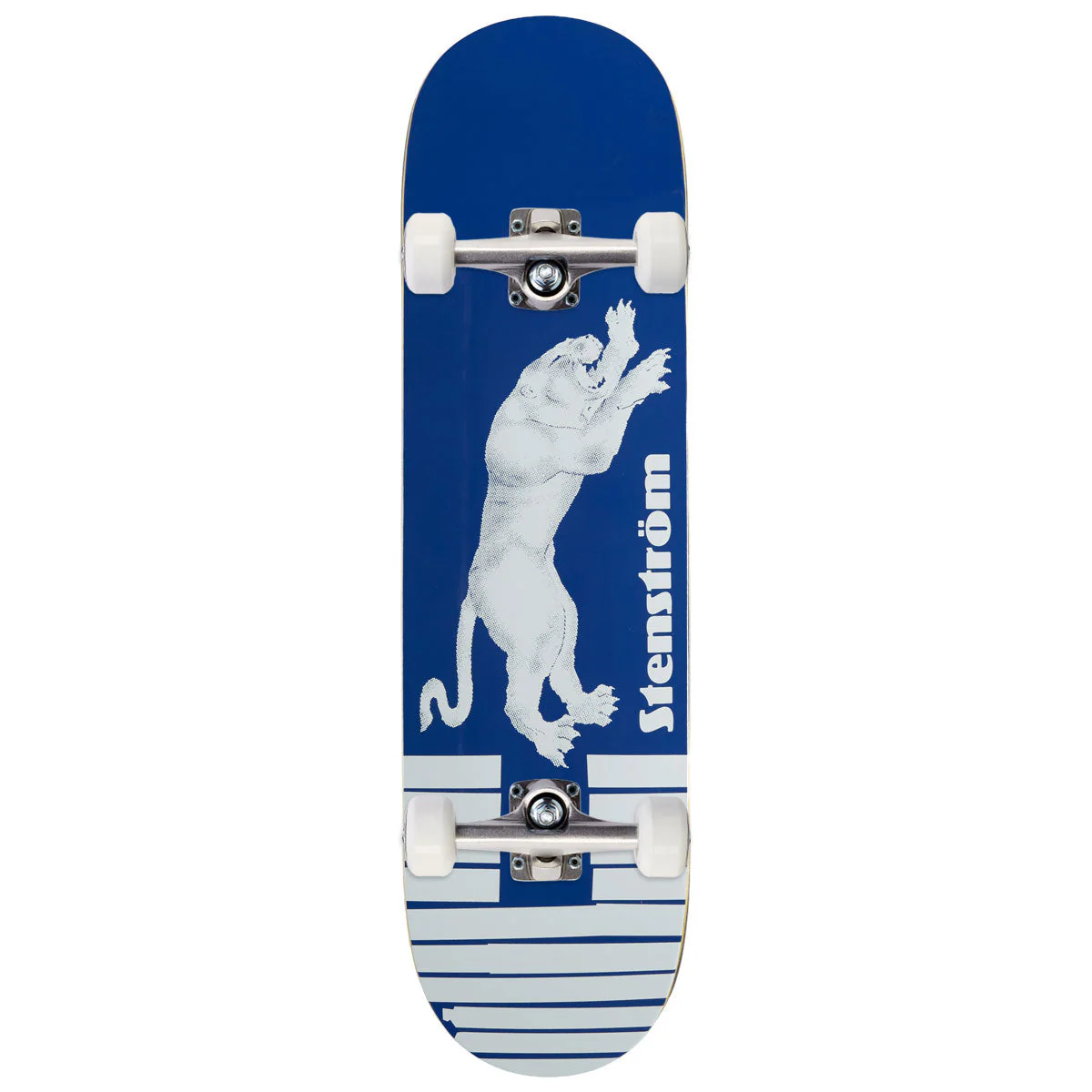Polar David Stenström Tape & Panther Skateboard Complete - Blue - 8.50"