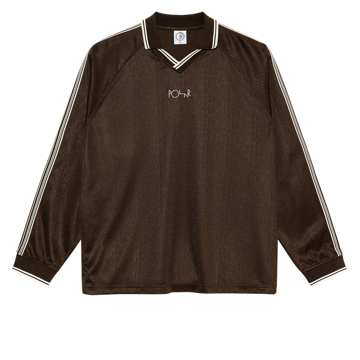 Polar Davie Long Sleeve Shirt - Chocolate/Ivory