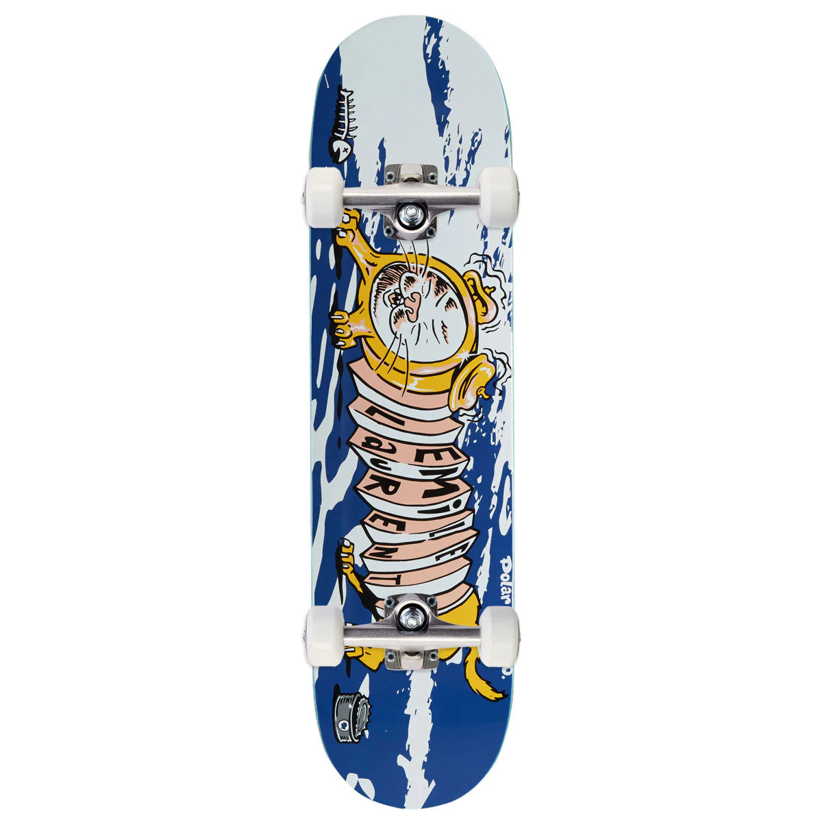Polar Emile Laurent Accordion Dog Skateboard Complete - 7.875"